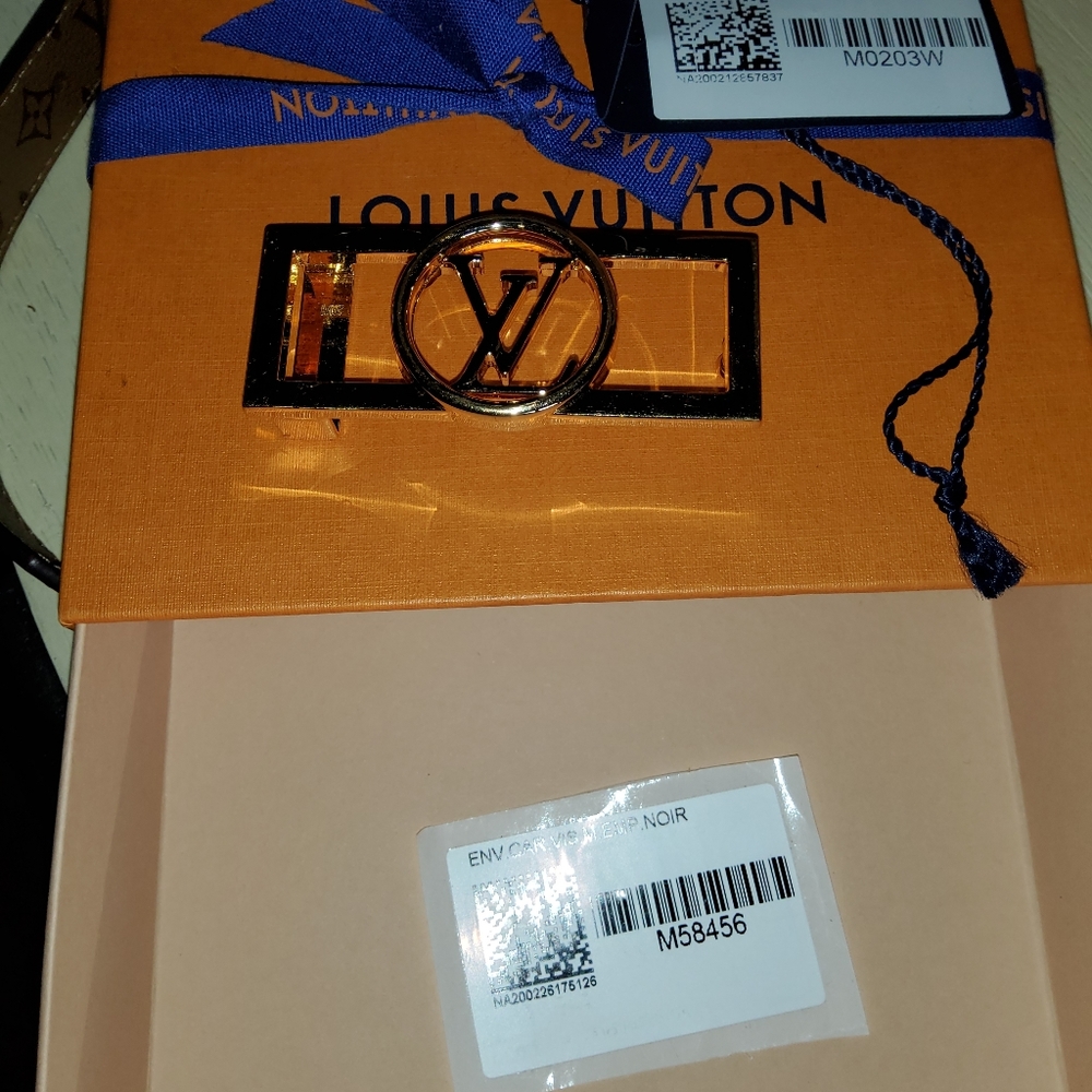 Louis Vuitton black reversible Daphne belt & Buckle - Picture 6 of 7